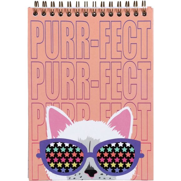 Other - Peach PURR-FECT Cat Notebook